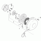 Firecat 500 SP Ручной стартер