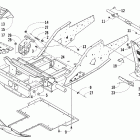 Panther 570 Передняя рама и подножки