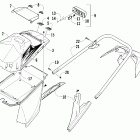 F1000 EFI LXR Задний бампер, багажник и задний фонарь