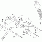 Jag Z1 Задняя подвеска в сборе  (international)