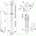 600 SP Передний амортизатор
