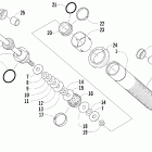 Crossfire 1000 EFI Передний амортизатор