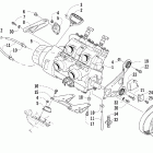 T500 Вариатор и опора двигателя
