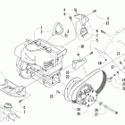 Z 570 Вариатор и опора двигателя