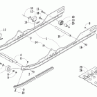 F1000 EFI SP Рельс скольжения и гусеница