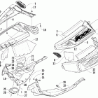 F1000 EFI LXR Поддон и обтекатели