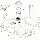 Crossfire 1000 EFI Топливный бак