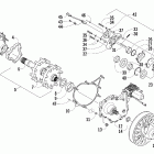 Crossfire 1000 EFI Вал привода трака
