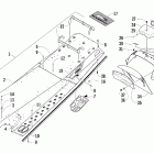 Crossfire 1000 EFI Тоннель, задний бампер, задний фонарь