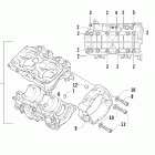 Firecat 600 EFI Блок цилиндров