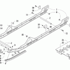 M8 EFI Рельс скольжения и гусеница