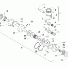 M5 EFI Поршень и коленчатый вал