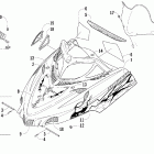 M8 EFI Капот и ветровое стекло