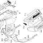 F1000 EFI SP Поддон и обтекатели