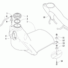 440 SP Топливный бак