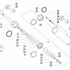 T660 Turbo Задняя подвеска ,задний амортизатор