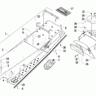 Crossfire 1000 EFI Тоннель, задний бампер, задний фонарь (sno pro)