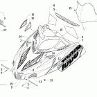 Crossfire 1000 EFI Капот и ветровое стекло