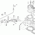 Firecat 600 EFI Цилиндр и головка