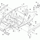 600 SP Modified Front frame assembly