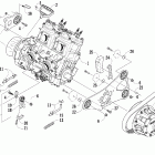 Crossfire 1000 EFI Вариатор и опора двигателя