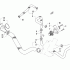 Jaguar Z1 EB Патрубки охлаждения