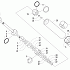 M8 EFI Rear suspension rear arm shock absorber (162)