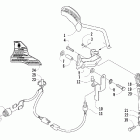 Z 370 Reverse shift lever assembly (lx)