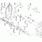 Z 570 Drive / reverse dropcase assembly (optional)