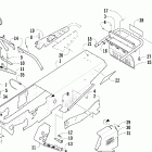 AC 120 Шасси, скамейка для ног и задний  бампер