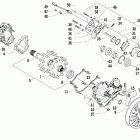 F1000 EFI SP Вал привода трака