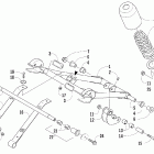 Jaguar Z1 Задняя подвеска , амортизатор