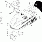 AC 120 Капот, фара и  ветровое  стекло