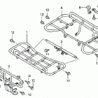 TRX300 Багажник