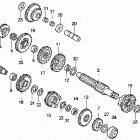 TRX300EX Трансмиссия
