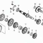 TRX300 Трансмиссия