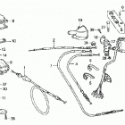 TRX300 Рулевые переключатели и троса