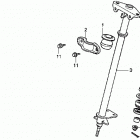 TRX90 Рулевой вал