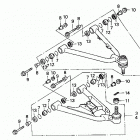 TRX300EX Передний рычаг