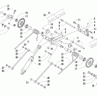 M7 EFI LE Задняя подвеска , задний рычаг