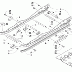440 SP R Рельс скольжения и гусеница