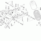 Firecat 500 SP Задняя подвеска , амортизатор