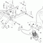 440 SP R Задняя подвеска , амортизатор