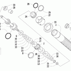 Firecat 500 Передний амортизатор