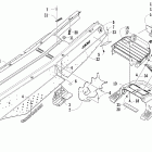Sabercat 700 EFI Тоннель, задний бампер, задний фонарь (EXT)