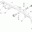 Sabercat 600 EFI Панель приборов и датчики
