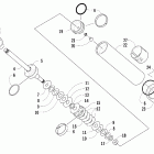 M7 EFI Задняя подвеска ,задний амортизатор