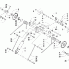 T660 Turbo ST Задняя подвеска , задний рычаг