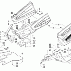 Crossfire 700 EFI IPM Обтекатель и передний бампер