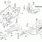 440 SP R Обтекатель и передний бампер
